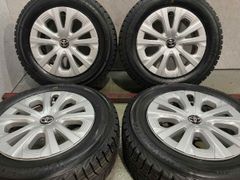 17インチ トヨタ プラドホイール スタッドレスタイヤ ハイエース流用