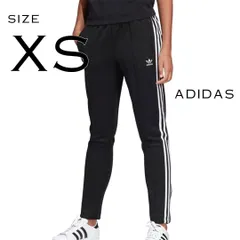 【極美品】 adidas Originalsアディダスオリジナルス 18SS レディース ジャージ スーパースター トラックパンツ SST TRACK PANTS CE2400 XS(JPN S) 黒ブラック 【古着】【中古】【送料無料】