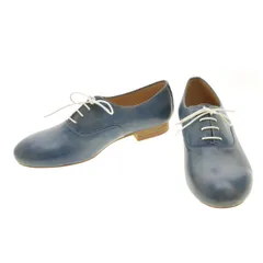 【bulledesavon×Pionero】WEB別注 ハンドペイント プレーンレザーシューズのサムネイル
