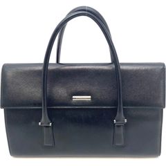 2604-210｜美品｜バーバリー ハンドバッグ レザー ブラック ノバ