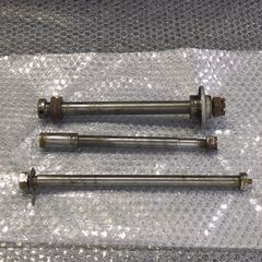GSX1100S カタナ 純正 アクスルシャフト ピボットシャフト 3本セット 