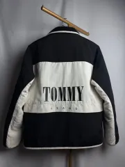 M) トミー ジーンズ リバーシブル フリース ジップアップ