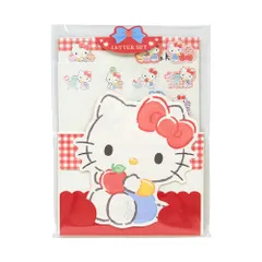 キャラクター形レターセットハローキティ サンリオ(SANRIO) パッケージ:約幅16×奥行0.8×高さ22cm 493821