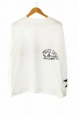 サスクワッチファブリックス SASQUATCH fabrix L/S T-SHIRT PEACE LOVING NATION ピース ラヴィング ネイション プリント 長袖 Tシャツ ロンT 25SS-TS9-001 M 白 ホワイト 260214のサムネイル
