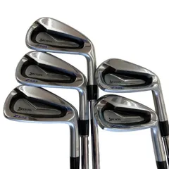 【中古】 ダンロップ SRIXON Z585 6S アイアンセット IR 純正特注シャフト (フレックスX) メンズ 男性用 右利き 右用 Cランク ゴルフクラブ
