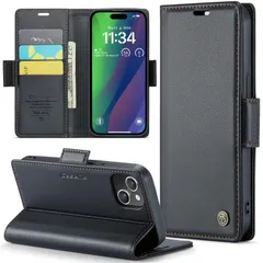 iPhone15 ケース手帳型 iphone 15 手帳型ケース 15財布型 携帯カバー アイフォン15 スマホケース 15手帳 高?PUレザー 耐衝撃 耐摩擦 全面保護 サイドマグネット カード収納 スタンド機能 軽量 手触りが良い 人気上品な シンプル気質