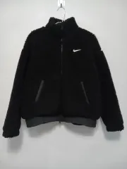 ナイキ ブラック ボア フリース ジャケット