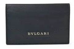 ブルガリ カードケース/名刺入れ BVLGARI ビジネスカードホルダー  ブラック【中古】のサムネイル