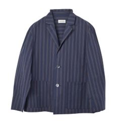 Yves Saint Laurent ヴィンテージ ロゴボタン 半袖 ジャケット Yves Saint Laurent ヴィンテージ ロゴボタン コットン混 半袖