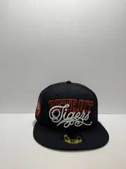 ニューエラ デトロイトタイガース DETROIT TIGERS 59fifty フィッティドキャップ ネイビーカラー