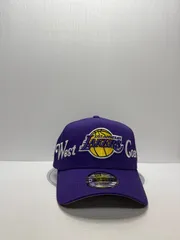 ニューエラ ロサンゼルスレイカーズ West Coast 9forty A-FRAME スナップバックキャップ パープルカラー