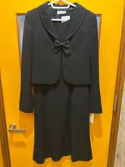 Y【Y5-32】◇  PERSON'S FORMAL STYLE    サイズ7AR    フォーマル　セットアップ　ワンピースセット　黒色　レディース