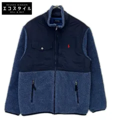 POLO RALPH LAUREN ポロ ラルフローレン ﾈｲﾋﾞｰ ﾎﾞｱ ﾌﾘｰｽ ｼﾞｬｹｯﾄ M