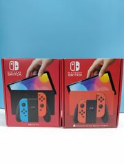 2台まとめ売り】Nintendo Switch 有機EL/HEG-001/2022,2023年製/マリオ 