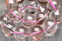 【１点物】希少カラー レッドルチルクォーツ　11mm　ブレスレット パワーストーン 天然石 _U9922