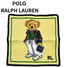 Ralph Lauren　ポロラルフローレン ポロベア タオルハンカチ イエロー