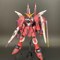 ★ショップ限定割引クーポン発行中★ 【中古品/破損あり】 RG 1/144 ジャスティスガンダム※アクションベースおまけ付き 完成品 組立済みバンダイ ガンダム Gunpla 2285