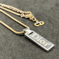 Christian Dior　ディオール　ネックレス　シルバー　1569