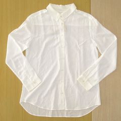 ユニクロ UNIQLO ブラウス 長袖 Mサイズ