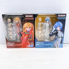 ■ BANDAI S.H.Figuarts フィギュアーツ エヴァンゲリヲン 綾波レイ ＆ 式波・アスカ・ラングレー 2点セット 未開封 ■