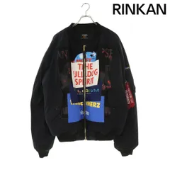 ヴェトモン ×アルファ ALPHAINDUSTRIES  18AW  UAH19JA303 リバーシブルパッチワークボンバーブルゾン メンズ XSのサムネイル