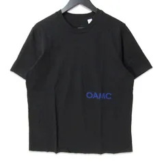 OAMC オーエーエムシー 半袖Tシャツ CHAPEAU OAMN707367 プリント コットン ブラック 黒 S 27113218のサムネイル