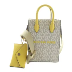 マイケルコース MICHAEL KORS MIRELLA スマートフォンクロスボディ 35S4G7ZC1B3161 ショルダーバッグ PVC レザー ロゴ 黄 イエロー ■GY18 /MQ