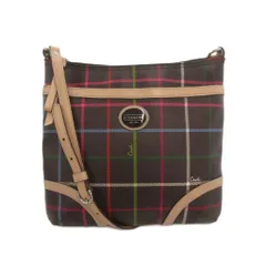 コーチ COACH F24387 ショルダーバッグ クロスボディ PVC レザートリム 茶 ブラウン /UO ■GY18