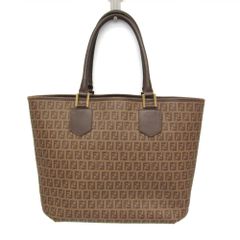 FENDI】ハンドバッグ キャンバス オレンジ ズッキーノ柄 自立 - メルカリ