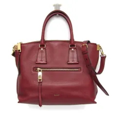 バリー(Bally) MADISON MD レディース レザー ハンドバッグ,ショルダーバッグ レッドブラウン
