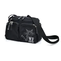 【新品】 かるい撥水ショルダー 黒 942906 わちふぃーるど 猫のダヤン ねこ 猫 ショルダーバッグ 軽量 レディース  猫 ねこ かわいい おしゃれ