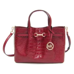 マイケル・コース(Michael Kors) Carson ミディアム サッチェルバッグ 35F5G2ZS3A レディース レザー ハンドバッグ,ショルダーバッグ レッド