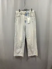 ZARA 新品 ウォッシュ デニム ズボン (ウエスト:31)