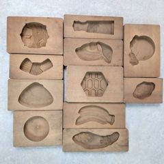 入手困難na昭和レトロな菓子型 バナナ焼き☆人形焼鋳物バナナカステラ