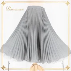 社交ダンス 衣装 U:NA ユーナ スカート レッスンウェア グレイ系 グレー プリーツ 練習着 無地 シンプル フォーマル 上品 気品 清楚 レディース L プリーツスカート 練習用 レッスン用 フォーマルスカート 上品スカート きれいめ ふんわり