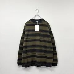 25ss 2025 新品 crepuscule クレプスキュール Light Moss Stitch P/O 2501-001 ライト モス ステッチ KHAKI size 2 定価19,800円 804-0050のサムネイル