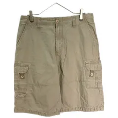 AIRWALK エアウォーク リップストップ カーゴショートパンツ ベージュ(メンズ W32)中古 古着 X8175のサムネイル