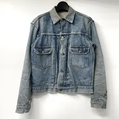 【中古】50s LEVI'S 507XX デニムジャケット 左袖リペア リーバイス[17]