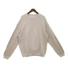 crepuscule クレプスキュール ニット セーター スウェット Moss stitch L/S sweat 1803-001 メンズ サイズ2 ベージュ トップス DM18697■のサムネイル