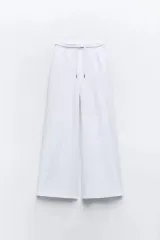 ザラ コットン トレーナー パンツ