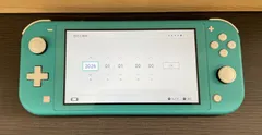【中古品・現状品】Nintendo Switch Lite ターコイズ HDH-S-JXE-C0  初期化済み　A-283