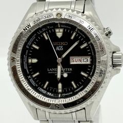 完動美品【二次電池新品】SEIKO LANDMASTER 5M43-0E80 - メルカリ