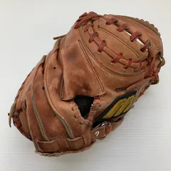 ミズノ MIZUNO ミズノプロ 硬式 大人 一般 キャッチャーミット 捕手 グローブ グラブ 右投げ オーダー 中古品  野球 8164