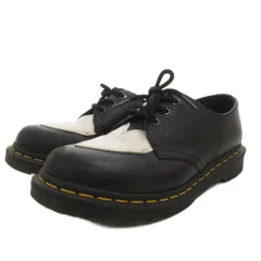 ドクターマーチン DR.MARTENS 1461 AMORE レースアップシューズ 3ホール レザー ハート バイカラー 7 白 ホワイト 黒 ブラック /FF ■GY18