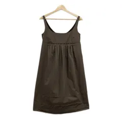 FOXEY NEW YORK(フォクシーニューヨーク) ワンピース サイズ40 M レディース グレーベージュ