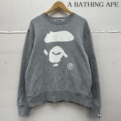 A BATHING APE スウェット スナイパータグ 迷彩 カモ グレー L - メルカリ