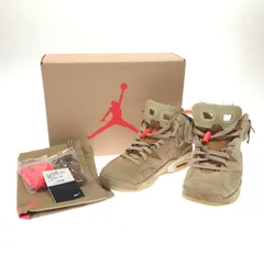 【現状渡し品】NIKE ナイキ × TRAVIS SCOTT トラヴィススコット コラボ AIR JORDAN 6 RETRO DH0690-200 エアジョーダン 6 レトロ スぺシャル スニーカー 靴 【160-260323-yy-06-tag】