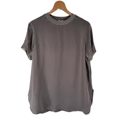 Sov. DOUBLE STANDARD CLOTHING シルク 光沢 さらさら シャツ トップス サイズ38 M相当のサムネイル