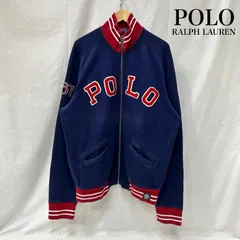 ポロラルフローレン ロゴワッペントラックジャケット navy×red L180/104A レディース L ISItems【USED】【古着】【中古】50156814
