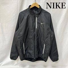 NIKE ウインドブレーカー ジャンパー M グラフチェック y2k 美品 古着